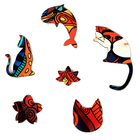 Пазл фигурный «Кот мандала», 144 детали - Фото 2