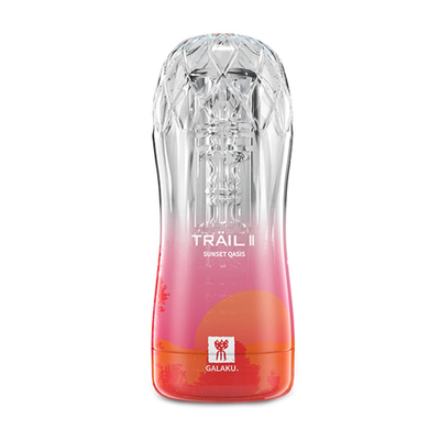 Мастурбатор «GALAKU CUP. Sunset Qasis», в жестком корпусе, гелевый силикон