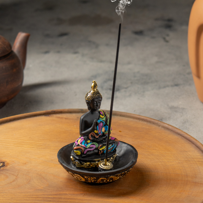 Подставка для благовоний TAKE IT EASY «Будда», цветной - Фото 1