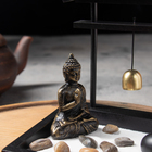 Сад камней с подставкой для благовоний "Будда с колоколом" - Фото 2