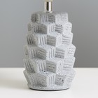 Настольная лампа «Айрис» Е14 40 Вт серый 20×20×33 см RISALUX - Фото 4