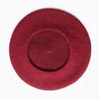 Берет женский MINAKU, цвет бордовый, р-р 54-56 - Фото 4