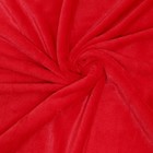 Лоскут «Мех» на трикотажной основе, 100 × 150 см, цвет красный - фото 11783687