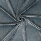 Лоскут «Мех» на трикотажной основе, 100 × 150 см, цвет тёмно-серый - фото 6289412