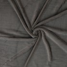 Лоскут «Мех» на трикотажной основе, 100 × 150 см, цвет светло-серый - фото 301075273