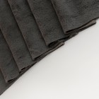 Лоскут «Мех» на трикотажной основе, 100 × 150 см, цвет светло-серый - фото 8545194