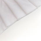 Лоскут c мехом на трикотажной основе, 50 × 50 см, цвет белый - Фото 2