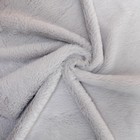 Лоскут c мехом на трикотажной основе, 50 × 50 см, цвет серый - фото 8545203