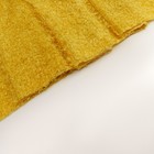 Лоскут «Мех» на трикотажной основе, кудрявый, 50 × 50 см, цвет жёлтый - фото 8545208