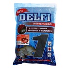 Прикормка зимняя увлажненная DELFI ICE Ready, карась, мотыль + червь, черная, 500 г - фото 11796721