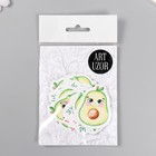 Наклейки стикеры для скрапбукинга "Авокадики" 9-343 - фото 23481172