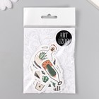 Наклейки стикеры для скрапбукинга "Кактус" 9-349 - фото 26205410