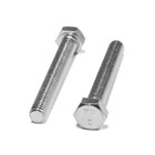 Болт "ТУНДРА krep", с шестигранной головкой, оцинкованный, DIN933, М8х60 мм, 3 шт 10255529 - фото 16308875