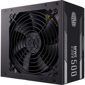 Блок питания Cooler Master ATX 500W MWE White V2 80+ (24+4+4pin) APFC 120mm fan 6xSATA RTL   1004442