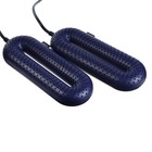 Сушилка для обуви Windigo LSO-07, 17 см, 20 Вт, индикатор, таймер 3/6/9 часов, синяя - фото 8556998