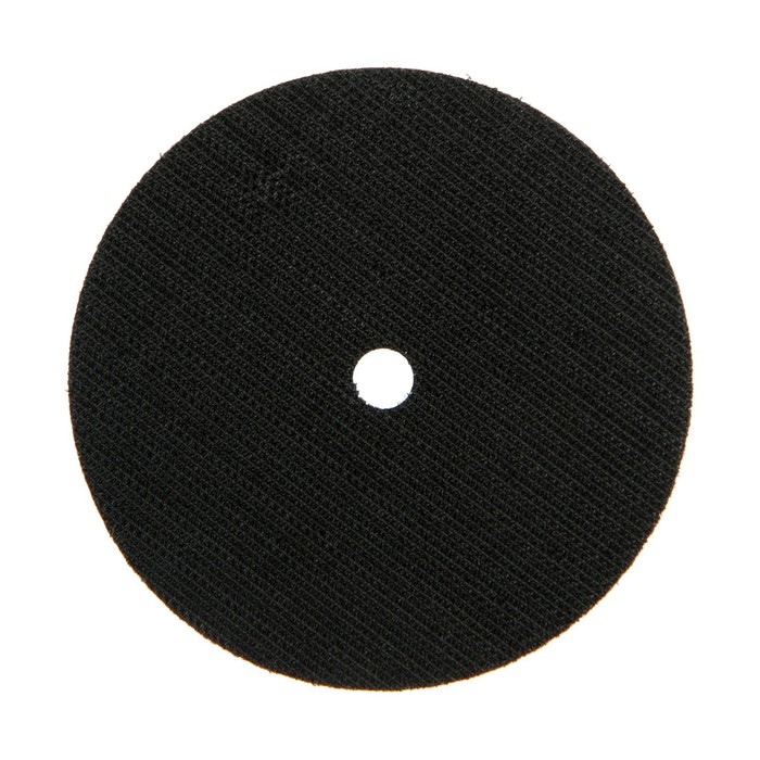 Насадка с липучкой для дрели и УШМ ТУНДРА, тонкий алюминиевый диск, М14, с адаптером, 100 мм   97182