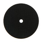 Насадка с липучкой для дрели и УШМ ТУНДРА, толстый алюминиевый диск, с адаптером, 100 мм - фото 8566549