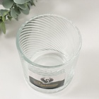 Стакан для свечей стеклянный «Верность» 350 мл 8.5×8.5×10 см - фото 65408879