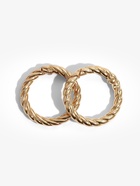 Кольцо-карабин, плетёное, d=20/28, толщина - 4 мм, 5 шт., цвет золотой - Фото 3