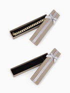 Коробочка подарочная под браслет, цепочку, часы «Стёганый принт», 21×4, МИКС 9670084