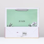 Пакет подарочный "Любви" 36 х 32 х 12 см - фото 23442041