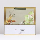 Пакет подарочный "Колибри", 36 х 32 х 12 см - фото 23442053