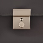 Застёжка для сумки, с ключом, 3.8×4 см, цвет серебряный - Фото 5