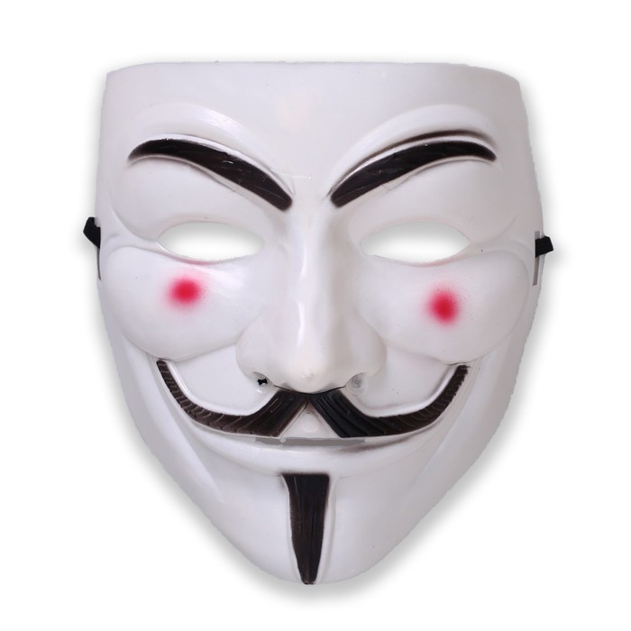 Карнавальная маска "Гай фокс" - Фото 1