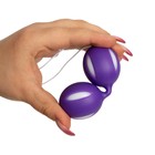 Шарики вагинальные Оки-Чпоки, для укрепления мышц влагалища, D 45 мм, фиолетовый - Фото 4