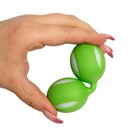 Шарики вагинальные Оки-Чпоки, для укрепления мышц влагалища, D 45 мм, зеленый - Фото 4