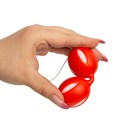 Шарики вагинальные Оки-Чпоки, для укрепления мышц влагалища, D 45 мм, красный - Фото 4