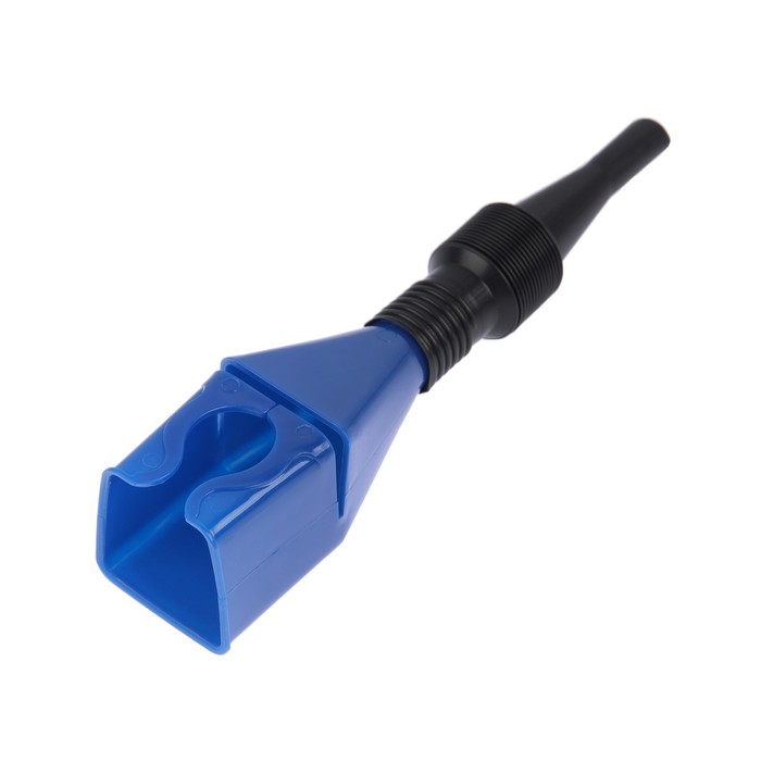 Воронка автомобильная «Непроливайка», для ГСМ, под горлышко канистры, пластик, синий - Фото 1
