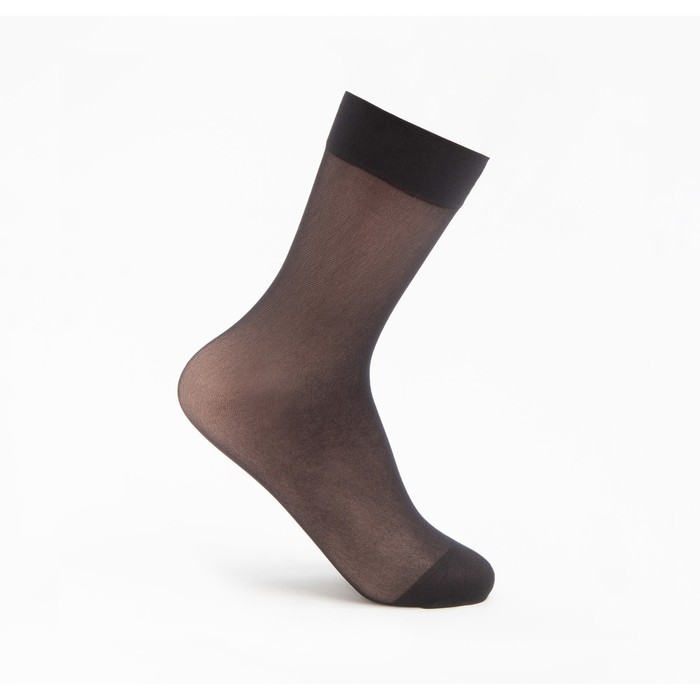Носки женские ORO 20 (2 пары), цвет чёрный (nero) - Фото 1