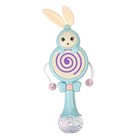 УЦЕНКА Погремушка музыкальная «Зайка барабан», эластичные ушки, цвет МИКС, Крошка Я - Фото 1