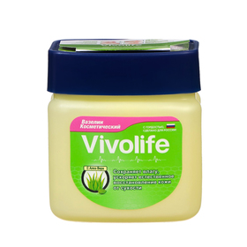 Вазелин косметический Vivolife с ароматом Алоэ Вера, 61 мл