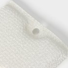 Набор губок скраберов из микроволокна для глубокой отчистки Raccoon, 3 шт, 12×8,5×1,4 см, цвет белый - фото 8566626