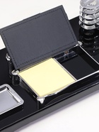 Набор настольный канцелярский, 6 в 1, с часами - Фото 5