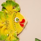 Сувенир "Золотая рыбка", майолика, микс - фото 8607173