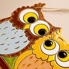 Сувенир "Совы", майолика, 15 см, микс - фото 24429176