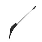 Лопата пластиковая, ковш 410×440 мм, с алюминиевой планкой, алюминиевый черенок с V-ручкой, «Метель» - фото 60827786