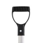 Лопата пластиковая, ковш 410×440 мм, с алюминиевой планкой, алюминиевый черенок с V-ручкой, «Метель» - Фото 8