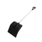 Лопата пластиковая, ковш 410×440 мм, с алюминиевой планкой, алюминиевый черенок с V-ручкой, «Метель» - Фото 9