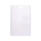 Набор из 20 штук, бейдж-карман вертикальный (внешний126 х 79мм), внутренний 110 х 70мм, 76 мкр, жесткий - фото 23432325