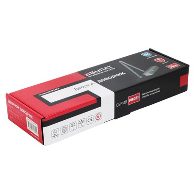 Доводчик дверной БУЛАТ PROFI ДД 802/5 B-S, 25-120 кг, морозостойкий, серебро