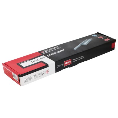 Доводчик дверной БУЛАТ PROFI ДД 802/5 BH-S, скользящая тяга, 25-120 кг, морозостойкий, серебро 102