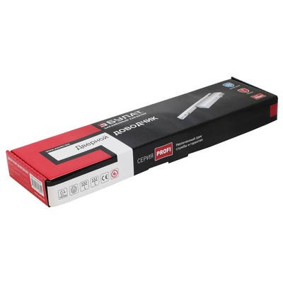 Доводчик дверной БУЛАТ PROFI ДД 802/5 BH-W, скользящая тяга, 25-120 кг, морозостойкий, белый
