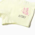 Комплект для девочки (майка, трусы), цвет жёлтый, рост 146 см - фото 23494286