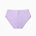 Трусы для девочки, цвет сиреневый, рост 140 см (комплект 2 шт) - фото 23494337