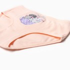 Трусы для девочки, цвет пудра, рост 134 (комплект 2 шт) - фото 23494354