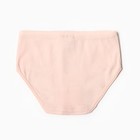 Трусы для девочки, цвет пудра, рост 152 (комплект 2 шт) - фото 23494361